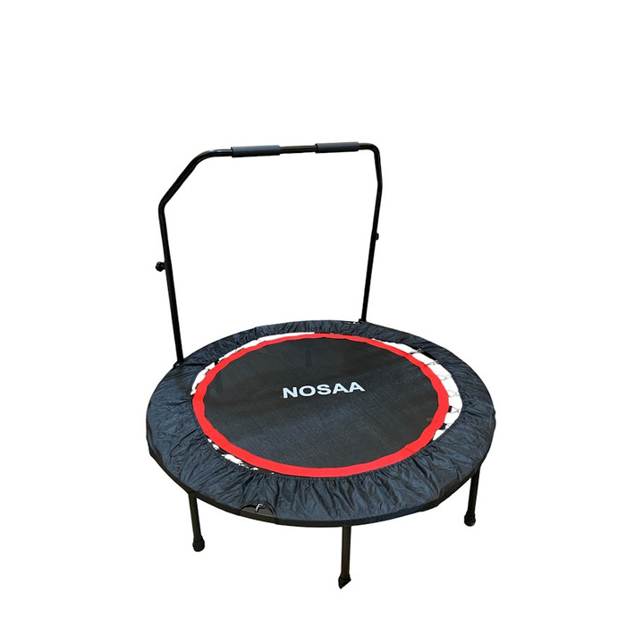 Домашній фітнес-батут NOSAA 122 см з поручнем, складаний