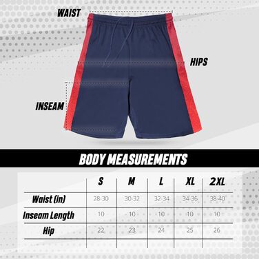 Чоловічі шорти Nike Dry-Fit для баскетболу, бігу, тренувань та фітнесу, 4 шт. в упаковці