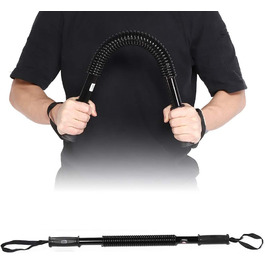 Alomejor Силач-експандер Power Twister Bar 20-60 кг, пружинний тренажер для грудей і рук, тренажер для м'язів рук 40 кг
