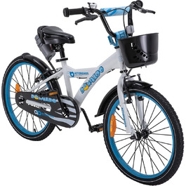 Дитячий велосипед Actionbikes 12/16/20 дюймів, V-гальма, для хлопчиків і дівчаток, з крилами, від 2 до 9 років