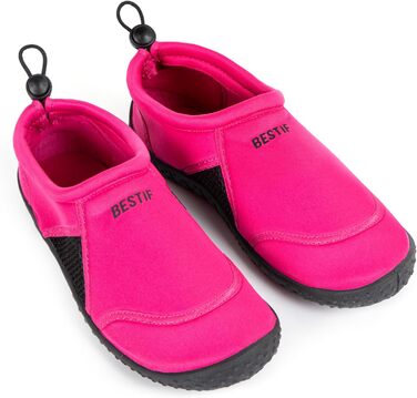 Чоботи для плавання: неопренові водяні черевики для чоловіків та жінок | З шнурком | Легкі та зручні | Розміри 36-45, чорний, синій, рожевий