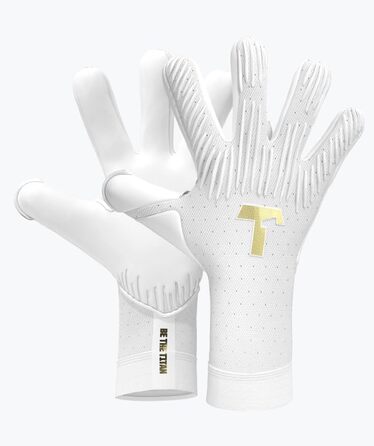 Воротарські рукавички T1TAN Rebel 2.0 White-Out 11 для дорослих і підлітків, професійні футбольні рукавички