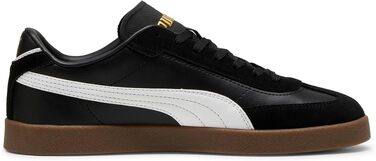 Кросівки PUMA Club II Era унісекс (чорні з білим та золотим) — 40 EU