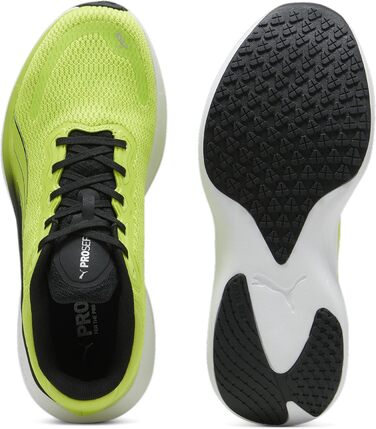 Кросівки Puma Scend Pro для бігу по асфальту, унісекс, 44 EU, Лайм/Чорний