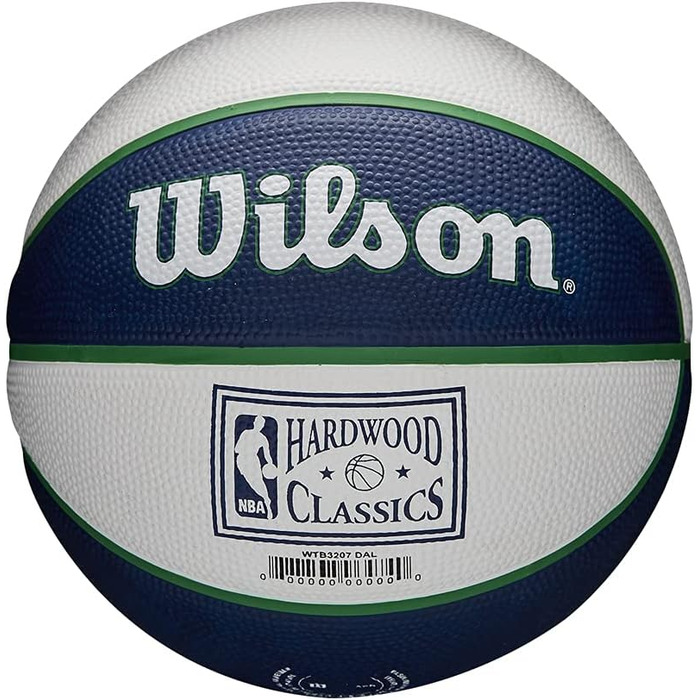 М'яч для баскетболу Wilson NBA Retro Mini Atlanta Hawks, унісекс