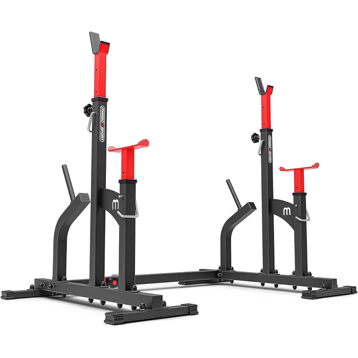 Стійка для штанги Marbo Sport MS-S104, регульована, багатофункціональна, з фіксацією, для спортзалу, дві варіації