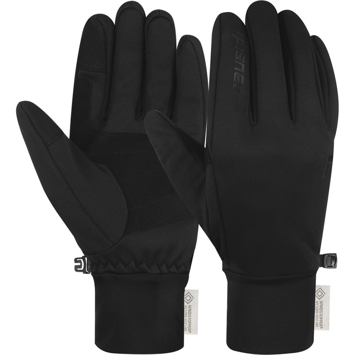Рукавички Reusch Vesper Windstopper чорні, розмір 10, вітрозахисні
