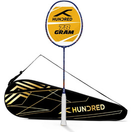 Бадмінтонна ракетка HUNDRED Glory Limited Edition з карбону, унісекс, з чохлом
