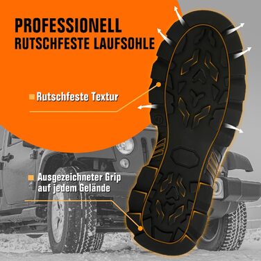 Черевики для ходьби чоловічі зимові утеплені, трекінгові черевики, зимові черевики, неслизькі, легкі, черевики для хайкінгу, зручні зимові черевики, гірські черевики, водонепроникні черевики для хайкінгу, outdoor черевики, чорні, 40 EU