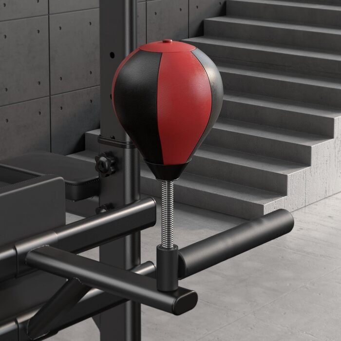 Багатофункціональна турнікова стійка Sogesfurniture Power Tower для тренувань: турнік, бруси для віджимань, висота регулюється (188-230 см)