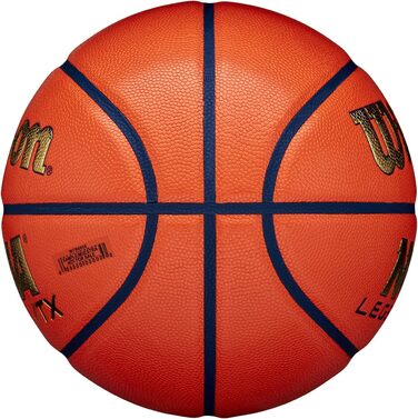 Баскетбольний м'яч Wilson NCAA Legend №7, помаранчево-золотий, для дорослих, універсальний