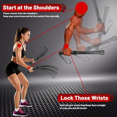 Бездротові тренувальні канати (2 шт.) для HIIT, кардіо та силових тренувань, для дому, чоловіків та жінок