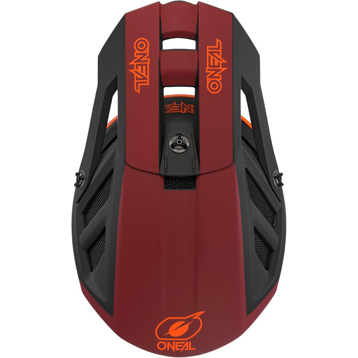 Шолом O'NEAL Blade Hyperlite Charger червоний/помаранчевий, розмір L, легкий для мотоциклів