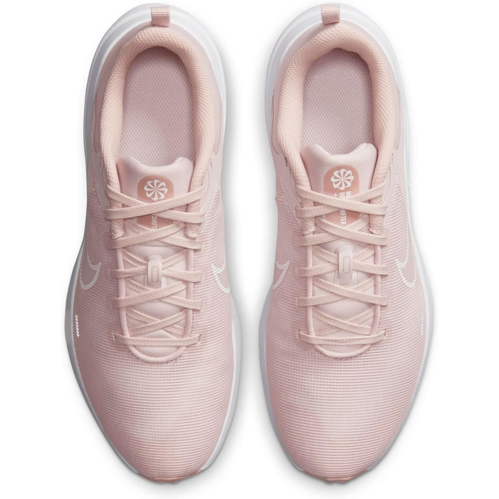 Кросівки Nike Downshifter 12 для чоловіків, Barely Rose White Pink Oxford, розмір 40.5 EU