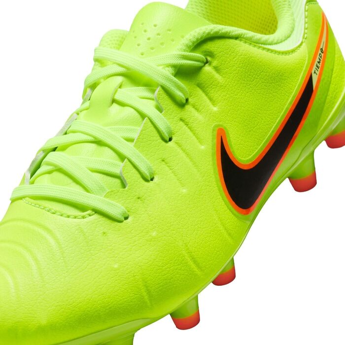 Кросівки футбольні NIKE Legend 10 Academy FG/MG для дітей (38 EU, Volt Black)
