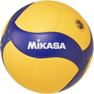 Волейбольний м'яч MIKASA V300W жовтий, розмір 5, офіційний
