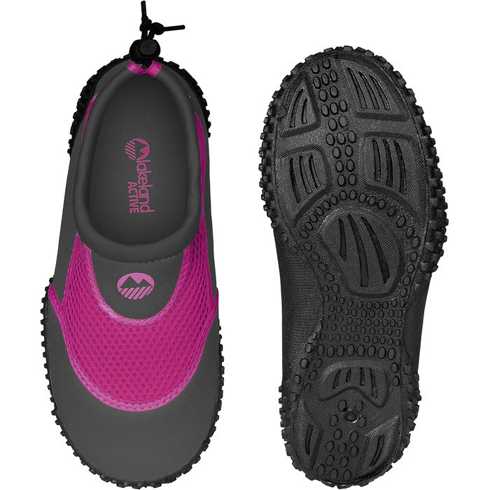 Активні аквашузи Lakeland Active Eden для жінок та дівчаток, 42 EU, сірий та рожевий кольори