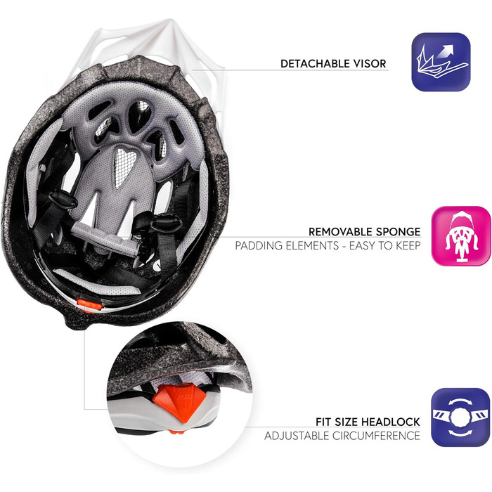 Велосипедний шолом meteor® Urban для дорослих і дітей, MTB, скейтборд, ролики, BMX, для хлопчиків і дівчаток