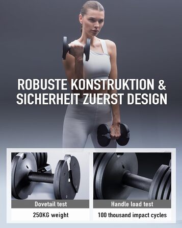 Регульована гантеля BYZOOM FITNESS 10 кг, 5-в-1, для дому та силових тренувань