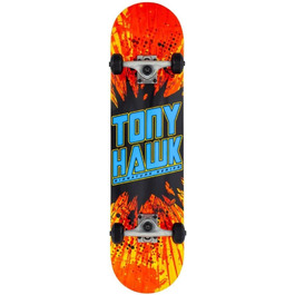 Скейтборд Tony Hawk Shatter 180, 20 см, червоний, повністю зібраний