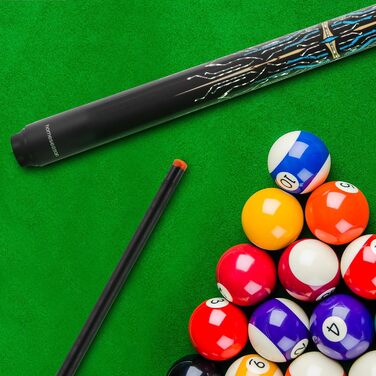 Більярдний кий HomeSeason з скловолокна, 147.3 см, професійний (з чохлом)