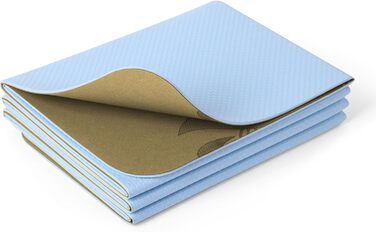 Килимок для йоги Enssy Reise, складаний, компактний, 173x61 см, 0.4 см, з сумкою, легкий дизайн для пілатесу (Kork-Lotus Centerline 2)