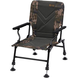 Крісло для риболовлі Prologic Avenger Relax Camo з підлокітниками та чохлами