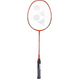 Бадмінтонна ракетка YONEX Nanoray 72, легка, 5U G4, ізометрична, неонова помаранчева, нанометричний карбон, X-FULLERENE, Aero + коробчаста рама, Solid Feel Core, інтегроване T-з'єднання, розроблена в Китаї