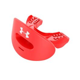 Маска захисна спортивна Under Armour Air Mundschutz з ремінцем (червона)