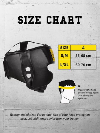 Захист голови BENLEE Rocky Marciano S/M чорного кольору