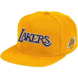 Кепка Mitchell & Ness Wildback Snapback HWC Los Angeles Lakers жовтого кольору