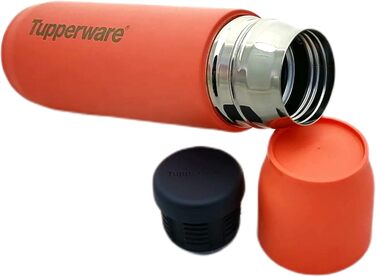 Термос Tupperware 520 мл Eco, пляшка для напоїв, лососевий колір