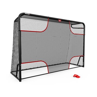 Футбольні ворота BERG SportsGoal для саду та тренувань, металеві стійкі ворота з прецизійною сіткою, всепогодні, для дітей та дорослих, розмір S (180x120 см)
