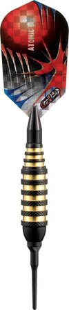 Дротики для дартсу VIPER Atomic Bee з м'яким наконечником, 16 г, чорні, США