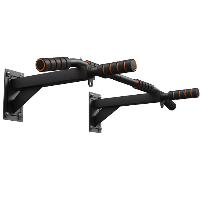 Стійка для підтягувань настінна, з 6 нековзними ручками, для дому, TRX, фітнесу та тренувань