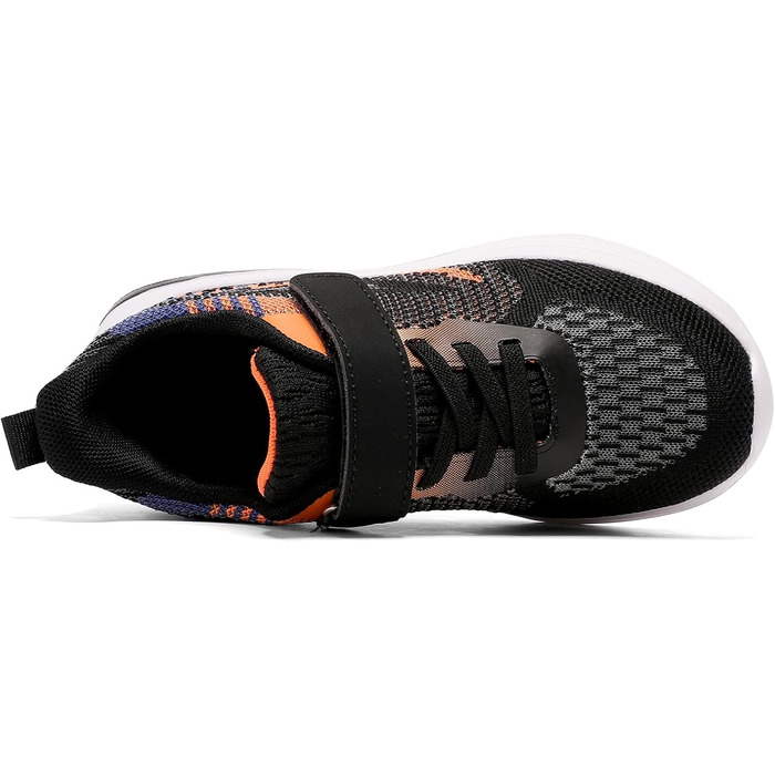 Дитячі спортивні кросівки для залу та вулиці, чорні (1-30 EU)