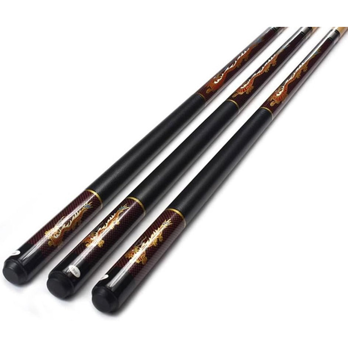 Більярдний кий YRU 145 см, 13 мм наконечник, ручна робота, американський, з чохлом