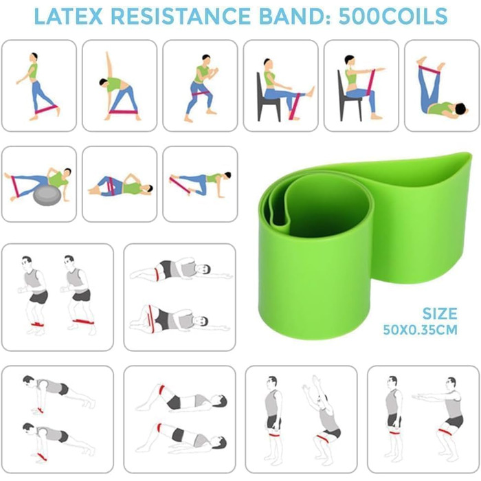 Набір для пілатесу HoldOneLight для жінок: кільце, фітбол 25см, гумки Booty & Figure-8, повний комплект для фітнесу, рожевий