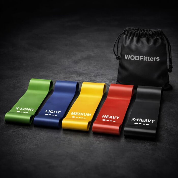 Фітнес-гуми WODFitters Mini Band 25 см для фітнесу та реабілітації