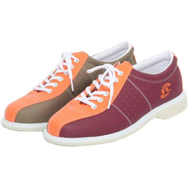 Веакам Боулінг-шоу для чоловіків та жінок, фітнес-тренажери, модні зручні кросівки для правшів та лівшів, початківців, 34 EU, помаранчевий