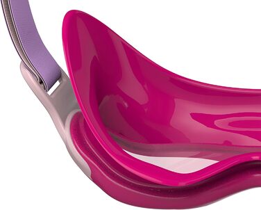 Окуляри для плавання Speedo Electric Pink/Miami Lilac/Blossom/Clear, універсальний розмір