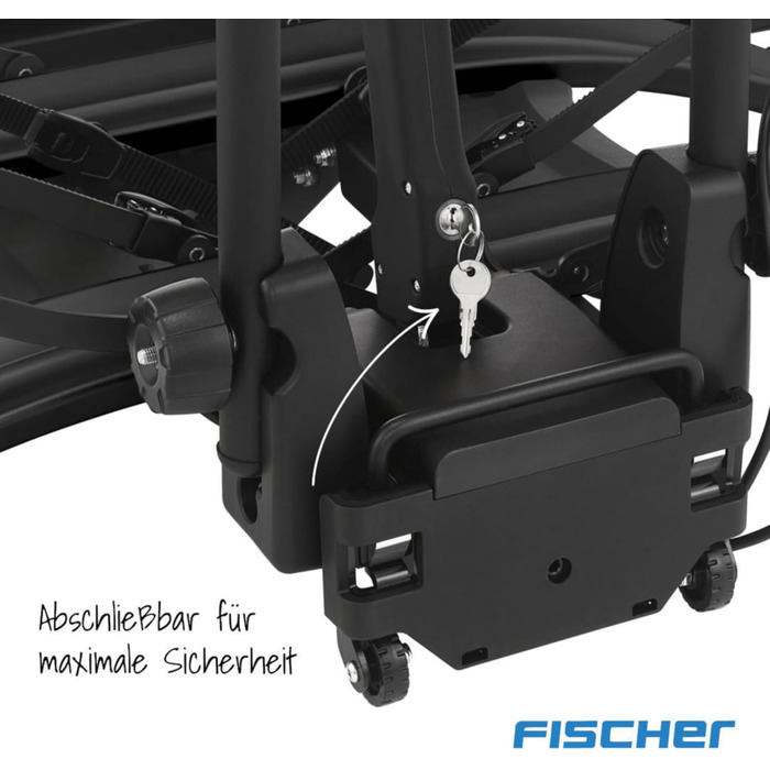 Велосипедний велотримач FISCHER Proline Evo 2 для автомобіля (RoadLine Black)