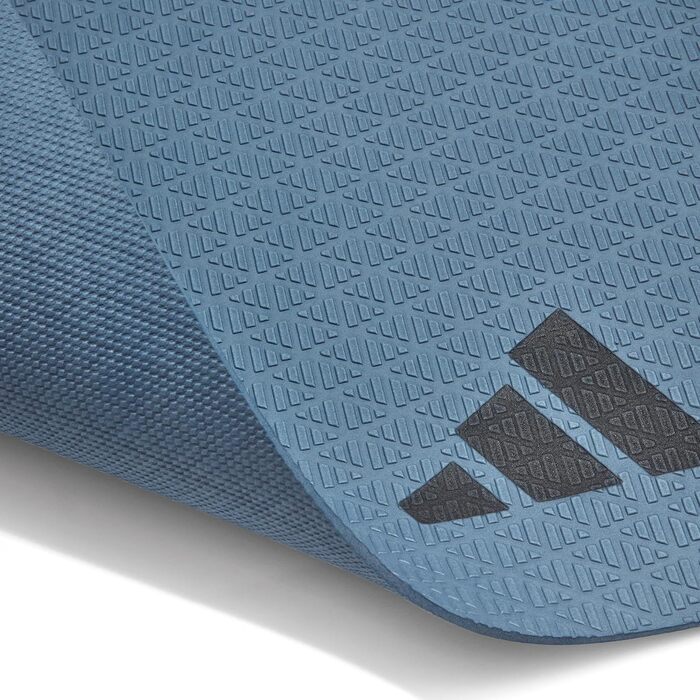 Килимок для йоги Adidas 4мм, 50% перероблений матеріал, антиковзкий, без ПВХ, 176x61 см, Preloved Ink