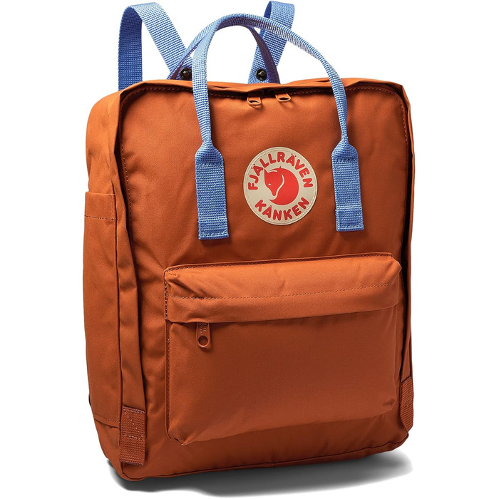 Рюкзак Fjällräven Kånken 16 л унісекс, теракотово-коричневий з ультрамариновим, оригінал