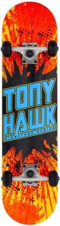 Скейтборд Tony Hawk Shatter 180, 20 см, червоний, повністю зібраний