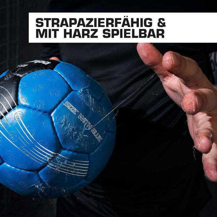 М'яч для гандболу Kempa Leo | Дитячий та дорослий, для тренувань та гри | Розміри 0-3