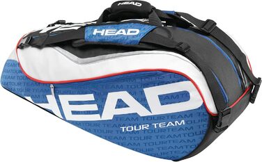 Сумка для тенісу Head Tour Team Combi, спортивна, чорна