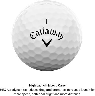 Гольф-м'ячі Callaway Warbird 2023, преміум якість