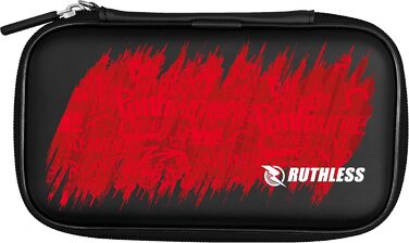 RUTHLESS професійний чохол для дартсу, чорний, M, дизайн графіті червоний – сумка для зберігання дротиків, кілька дизайнів
