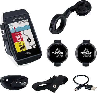 Велокомп'ютер Sigma Rox 11.1 Sender Set, білий, універсальний розмір